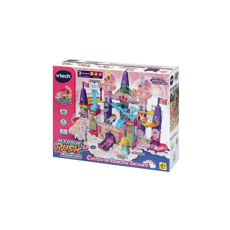 VTECH MARBLE RUSH ADVENTURES CHÂTEAU DE PRINCESSE ENCHANTÉ - vue 4