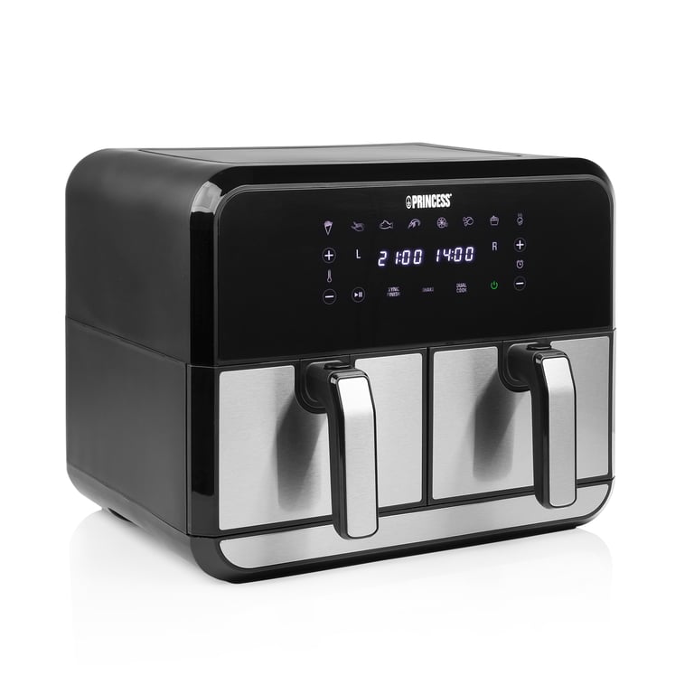 Friteuse Sans Huile PRINCESS 182074 – Double Panier, 2 x 4L, 1600W - vue 2