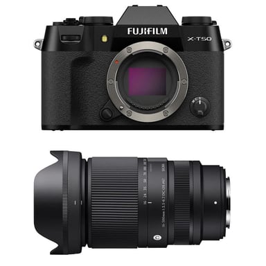 FUJIFILM X-T50 Noir + SIGMA 16-300mm f/3.5-6.7 DC OS Contemporary