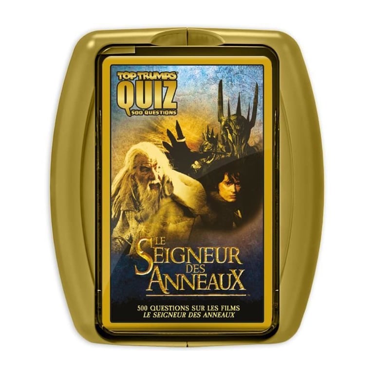 Quizz Le Seigneur des anneaux 500 Questions Format Voyage Version française Winning Moves - vue 3