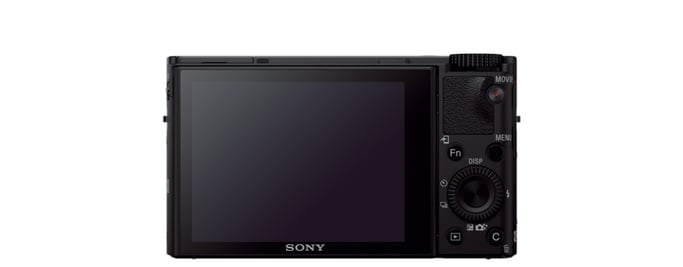 Sony Cyber-shot DSC-RX100M3 Cámara compacta negra con visor electrónico y sensor CMOS apilado de 20,1 megapíxeles