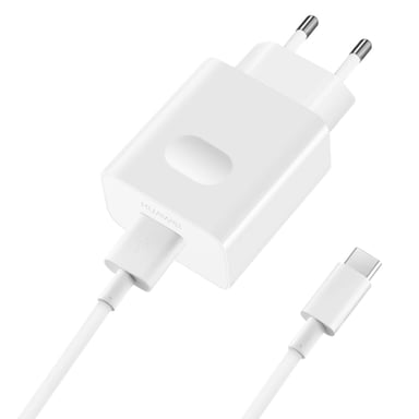 Chargeur Secteur 2A d'origine Huawei modèle AP32 - Câble USB type C - Blanc