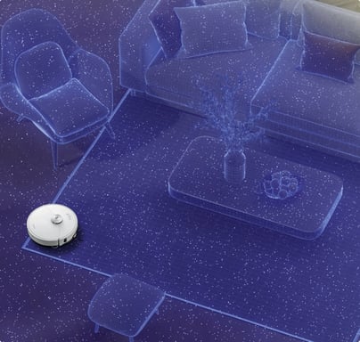 S8 MaxV Ultra robot aspirateur 2,77 L, Noir