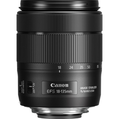 Objetivo Canon EF-S 18-135mm f/3.5-5.6 IS USM