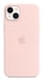 Apple Coque en silicone avec MagSafe pour iPhone 14 Plus - Rose craie Apple (brand) iPhone 14 Plus