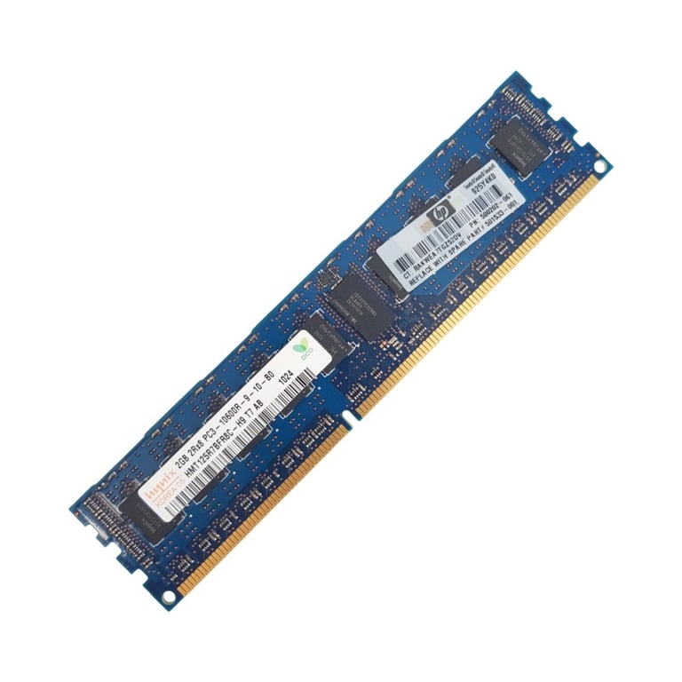 2Go Ram Ddr3 Hynix Hmt125R7Bfr8C-H9 Dimm Pc3-10600R 2Rx8 - Très Bon État