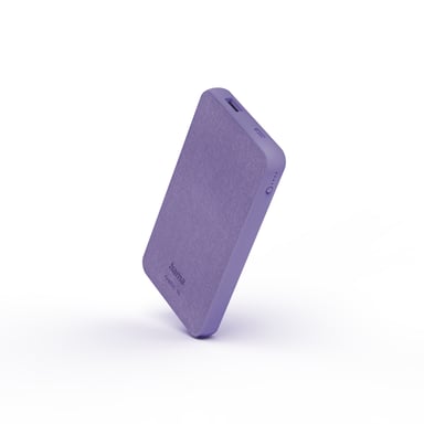 Hama Fabric 10 Polímero de litio 10000 mAh Púrpura
