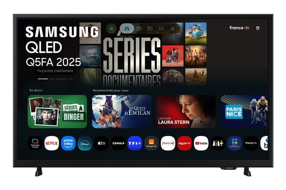 TV Samsung 32'' QLED Q5FA Full HD Smart TV 2025 Tizen One UI 2 HDMI Bluetooth 5.3 Wi?Fi Nero