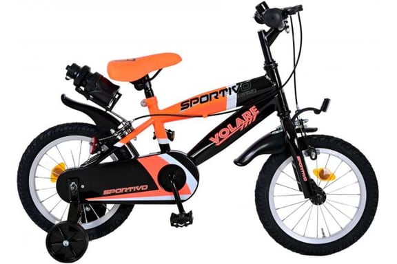 Volare 2043 vélo 35,6 cm (14'') Noir, Orange