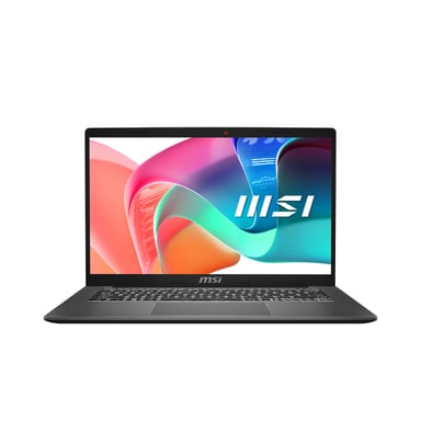 MSI Modern 14 F13MG-090FR Intel® Core™ i3 i3-1315U Ordinateur portable 35,6 cm (14'') Full HD 16 Go DDR4-SDRAM 512 Go SSD Wi-Fi 6E (802.11ax) Windows 11 Home Noir, Gris
