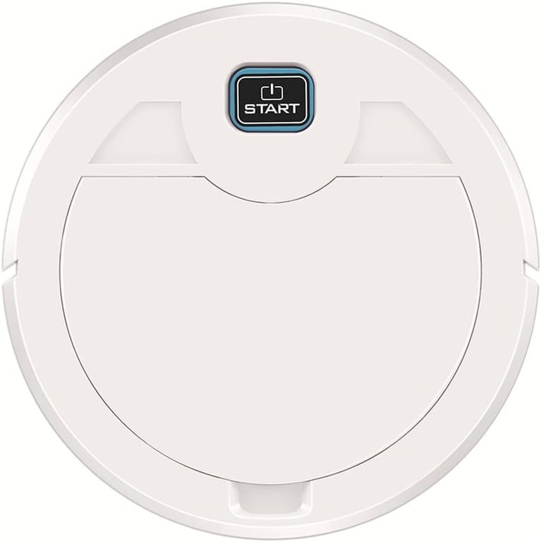 aspirateur robot rechargeable par USB pour poils d'animaux tapis durs jaune Vendos85 Neuf - vue 2