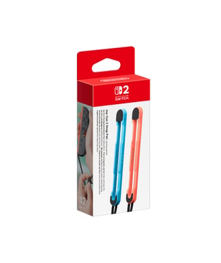 Coppia di cinturini Joy-Con 2 blu chiaro e rosso per Nintendo Switch 2