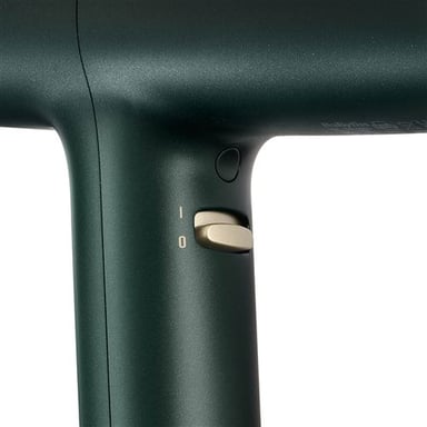 Asciugacapelli Babyliss D6555DE Air Power Pro VERDE 1700W - Tecnologia Ionica Anti-Frizz