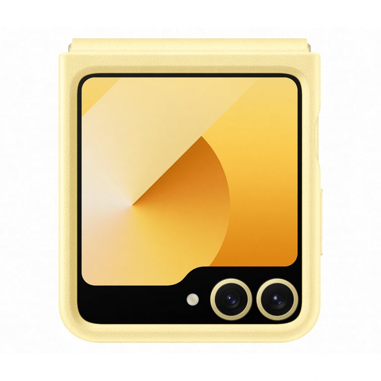 Samsung Coque Premium Jaune Galaxy Z Flip6 - vue 5