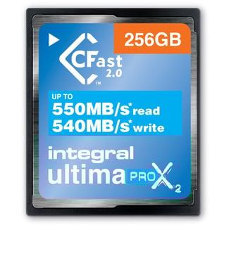 Integral INCFA256G-550/540 memoria flash 256 GB CFast