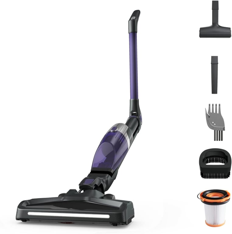 Aspirateur balai sans fil compact et léger avec LED Neuf - vue 3