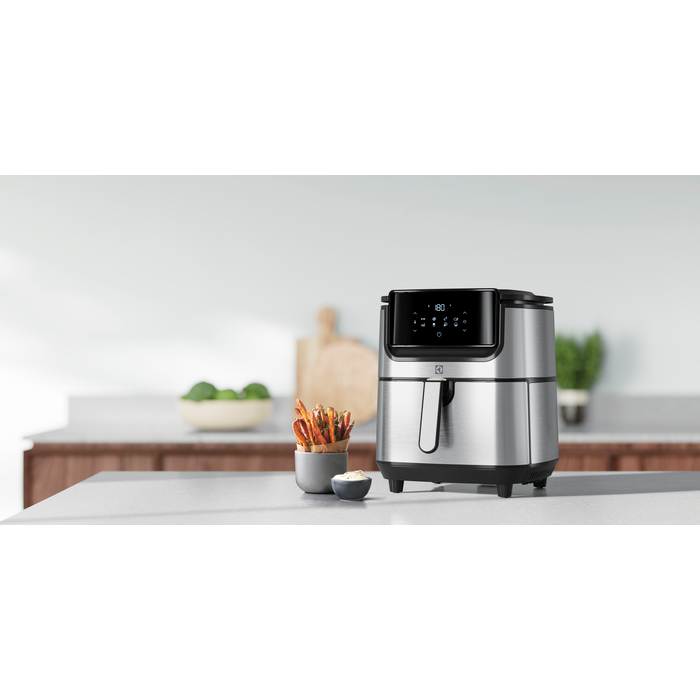Electrolux Explore 6 Unique 5,4 L 1800 W Friteuse d'air chaud Gris