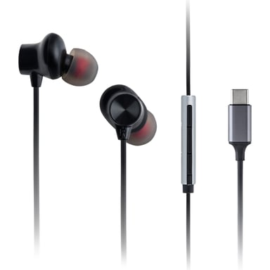 Panasonic RP-TCM225DEK écouteur/casque Avec fil Ecouteurs Appels/Musique USB Type-C Noir
