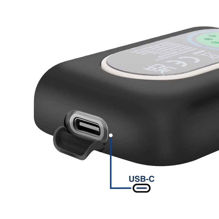 Coque Batterie Induction pour Apple Watch 44mm et 45mm Silicone Autonomie 15h Neuf - vue 2