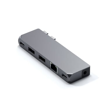 Satechi Pro Hub Mini Avec fil USB 3.2 Gen 1 (3.1 Gen 1) Type-C Gris