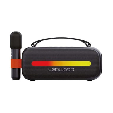 Altoparlante Karaoke Bluetooth portatile da 130W con microfono wireless ed effetti LED