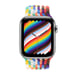 Bracelet Solo tressé pour Apple Watch | 44/45/46/49 mm - Taille 8 - Pride Edition