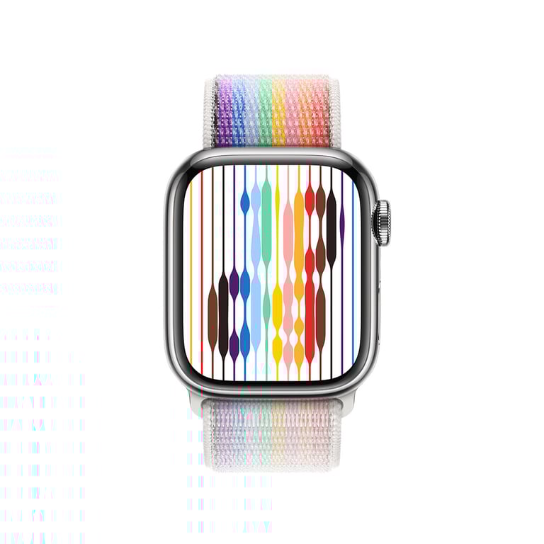 Apple Sport Loop Apple Watch Series 1 10 Pride Edition - vue 4
