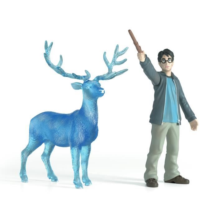 Figurines Harry et son Patronus Schleich 42680 Harry Potter® Pour enfant dès