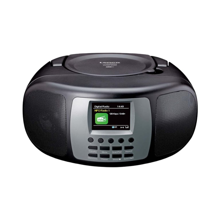 Radio DAB+/FM avec Lecteur CD et Écran Couleur LCD Portable Neuf - vue 1