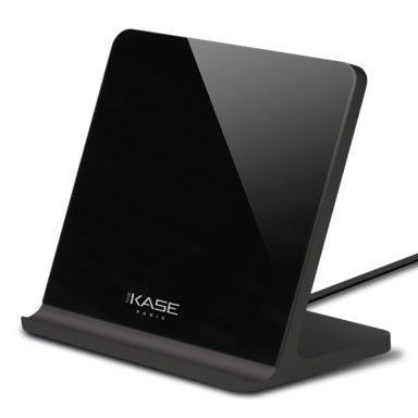 Base di ricarica wireless in alluminio ultrasottile (ricarica rapida da 10 W), Jet Black