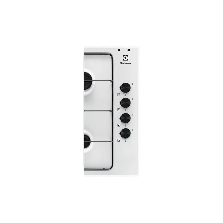 Table de cuisson gaz ELECTROLUX KGS6404W 4 feux 60 cm - vue 2