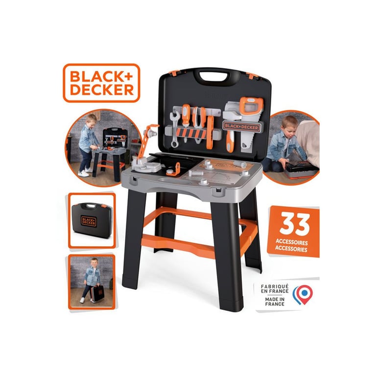 Atelier de bricolage Smoby + Decker Etabli Bricolo Smart - vue 4