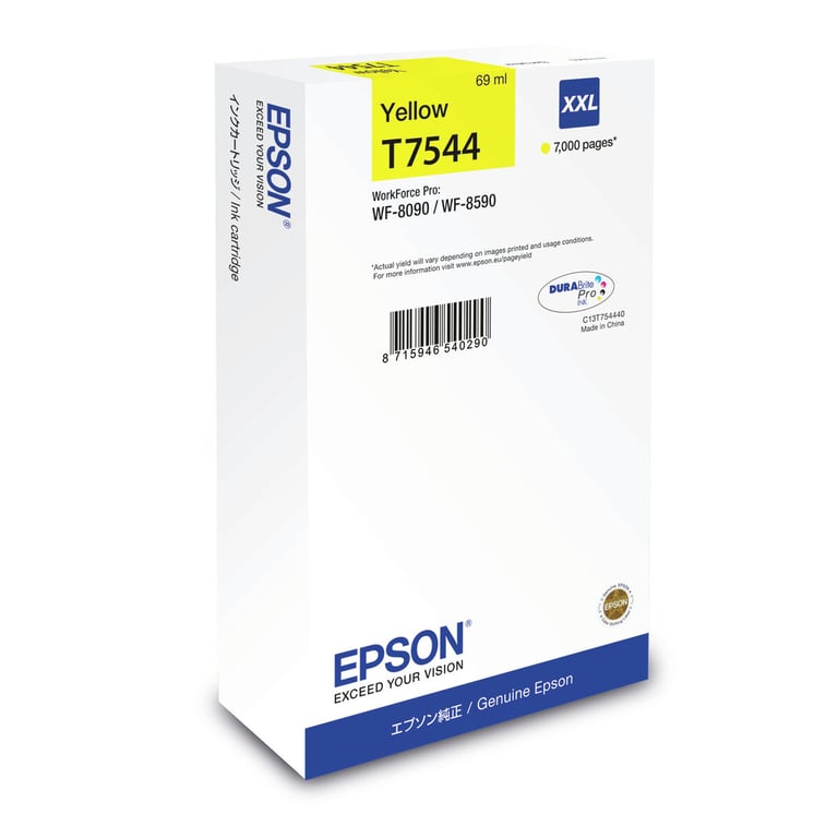 Epson Jaune C13T754440 - vue 5