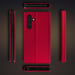 Moozy Étui à Rabat pour Samsung A54 5G, Rouge - Étui à Rabat avec Porte-Cartes et Support, Flip Cover avec Motif, Emplacements pour Cartes de Crédit, Étui Portefeuille Magnétique
