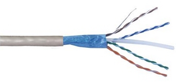 MCL  C6PBT/100 c&acirc;ble de r&eacute;seau Gris 100 m Cat6 - Neuf