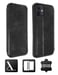 Custodia per iPhone 12 Mini Portacarte Pelle Funzione Stand