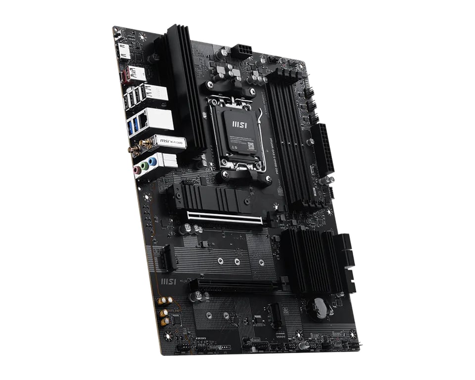 MSI Pro B840 EVO WIFI6E AMD B840 Emplacement AM5 ATX - vue 10