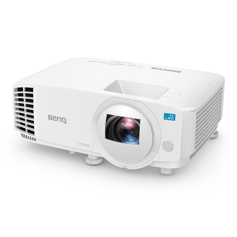 BenQ LW500ST vidéo-projecteur Projecteur à focale standard 2000 ANSI lumens DLP WXGA (1280x800) Compatibilité 3D Blanc - Neuf