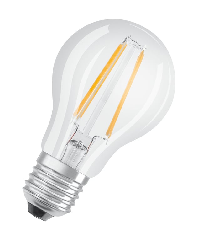 Ampoule led standard claire filament 7w60 e27 chaud - vue 4