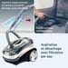 Aspirapolvere distaccatore 2 in 1 - THOMAS - Aquatic Panda - 1700W max - 83 dB(A)