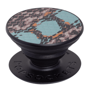 PopSockets PopGrip, serpiente de agua de metal repujado