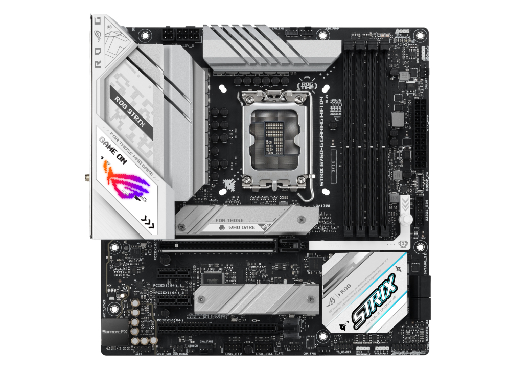 ASUS ROG STRIX B760-G GAMING WIFI D4 Intel B760 LGA 1700 micro ATX - Neuf