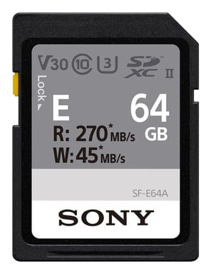 SONY SFE64.AE Scheda di memoria SDXC UHS-II 64 GB