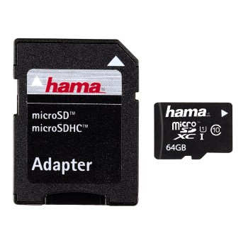 Hama 64GB microSDXC 64 Go UHS Classe 10