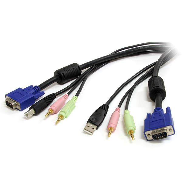 StarTech.com Switch Kvm Startech Usbvga4n1a6 (1,8 M)