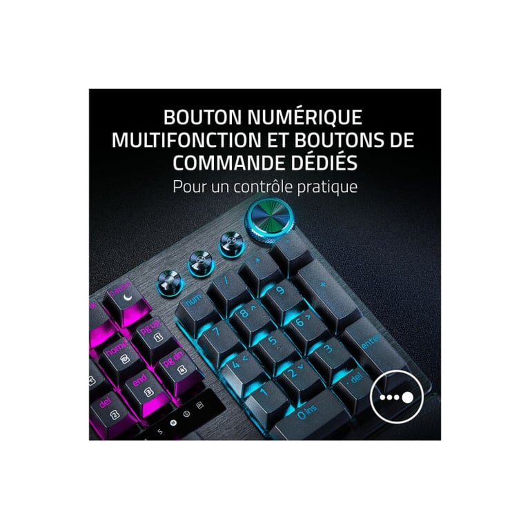 Razer Huntsman v3 Pro - vue 2