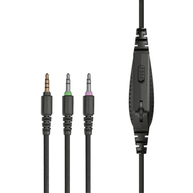 Trust GXT 411 Radius Cuffia cablata ad archetto Play Nero, Rosso