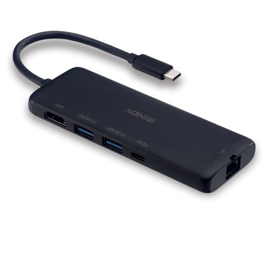 Lindy 43358 station d'accueil Avec fil USB 3.2 Gen 1 3.1 Gen 1 Type C Neuf - vue 3