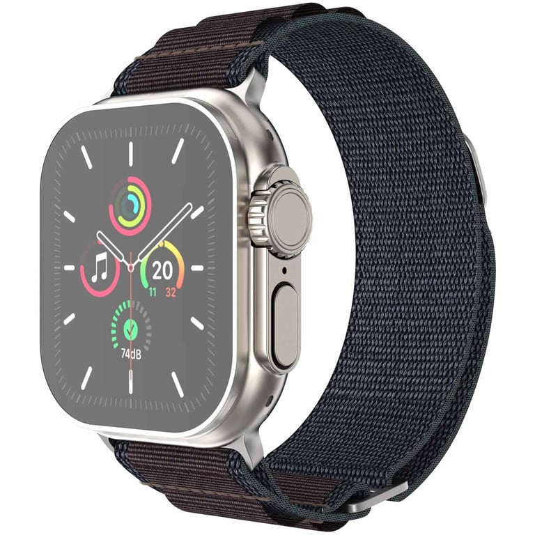 imoshion Bracelet en nylon Alpine pour Apple Watch Series 1 á 10 / SE / Ultra 2 44454649 mm Neuf - vue 7