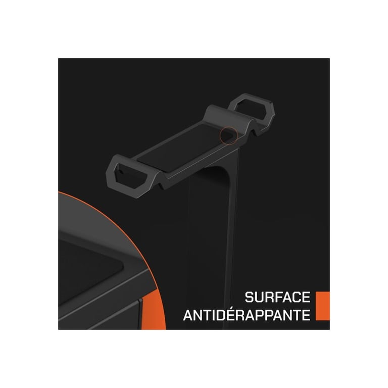 Support de Casque RGB Nova Gaming Hydra NG305806 – 2 Ports USB, Animation RGB - vue 3